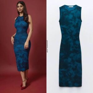 Zara Sleeveless Midi Dress